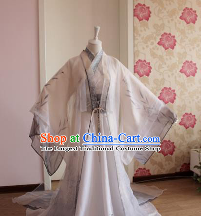 Chinese Traditional Cosplay Prince Costumes Ancient Swordsman Clothing for Men