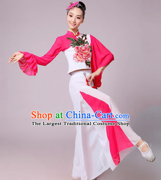Chinese Traditional Folk Dance Costumes Classical Dance Yanko Dance Clothing for Women