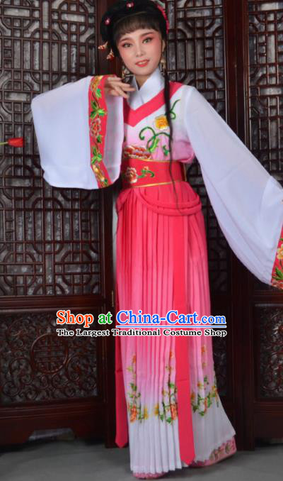 Traditional Chinese Peking Opera Young Lady Costumes Ancient Princess Dress for Adults