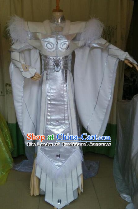 Traditional China Ancient Cosplay Nobility Childe Costume Halloween Swordsman Clothing for Men