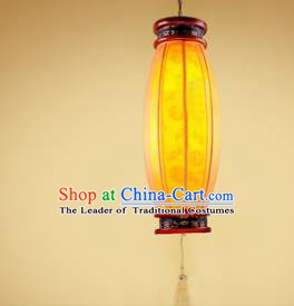 Traditional Chinese Hanging Palace Lantern Handmade Wood Ceiling Lanterns Ancient Lamp