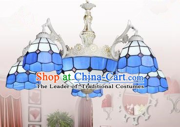 Top Grade Handmade Hanging Lanterns Traditional Chinese Six-Lights Palace Lantern Ancient Ceiling Lanterns