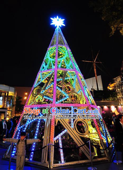 Traditional Handmade Shiny Festival Christmas Tree Lights Lamplight Decorations LED Lamp Lanterns Bulb