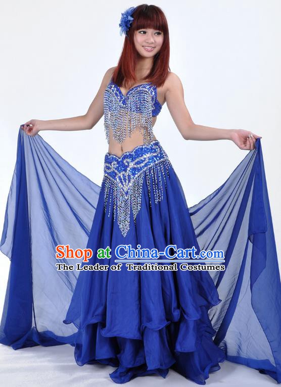 Traditional Asian Indian Belly Dance Costume Stage Performance India National Dance Dress Accessories Belts for Women