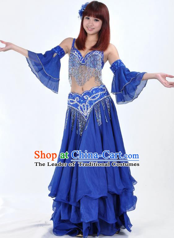 Traditional Asian Indian Belly Dance Costume Stage Performance India National Dance Dress Accessories Belts for Women