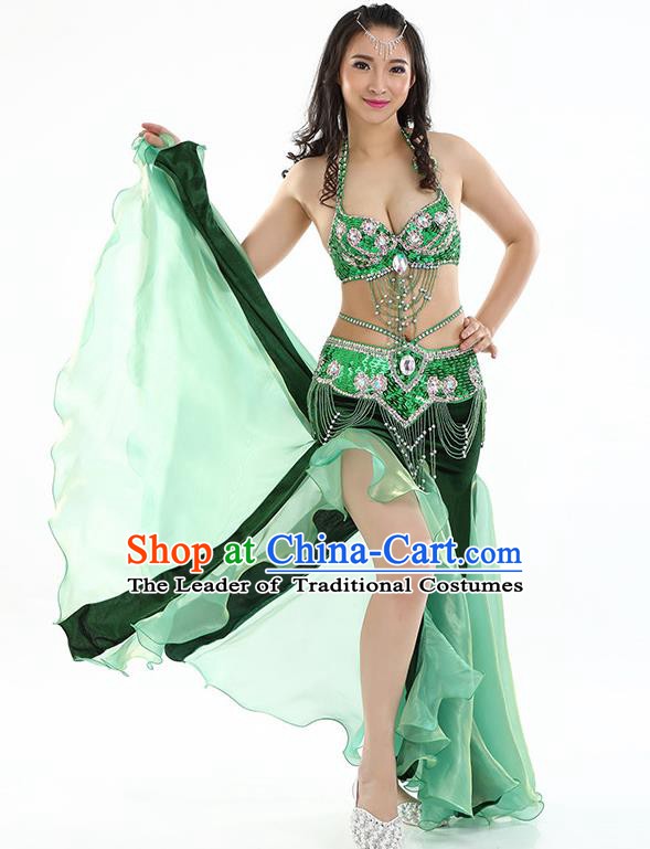 Green Belly Dance Costumes