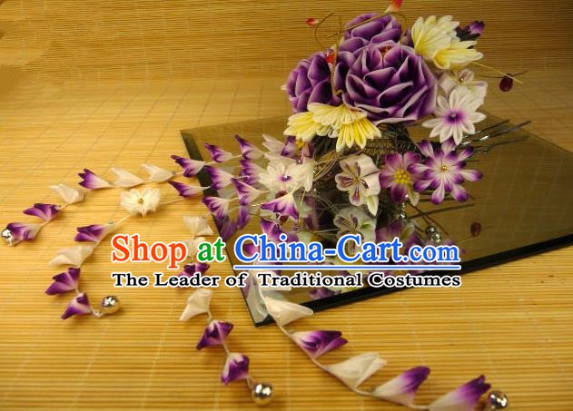 Traditional Japanese Hair Accessories Kimono Hairpins for Women
