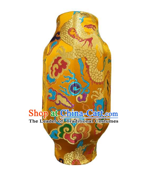 Traditional Chinese Handmade Ancient Lantern Dragon Pattern Lanterns Festival Lamps