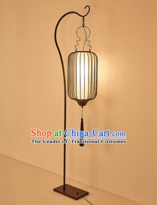 Traditional Asian Chinese Lantern China Style Lamp Electric Palace Floor Lantern