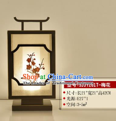 Traditional Asian Chinese Lantern China Ancient Electric Plum Blossom Desk Lamp Palace Lantern