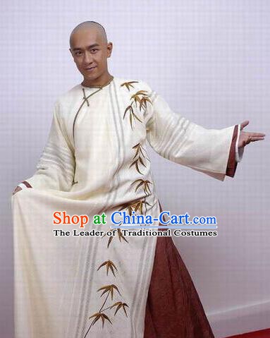 Chinese Ancient Qing Dynasty Nobility Childe Poet Nalan Rongruo Costume for Men