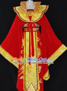 Traditional Chinese Beijing Opera Imperial Empress Dress Peking Opera Diva Embroidered Costume