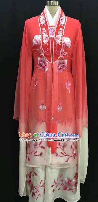 Traditional Chinese Beijing Opera Costume Professional Peking Opera Diva Red Dress