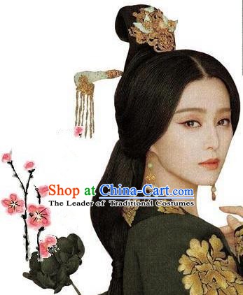 Chinese Ancient Palace Lady Hair Accessories Complete Set Hair Stick Hairpins Tassel Step Shake for Women