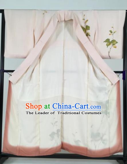 Japan Traditional Kimonos Palace Princess Furisode Kimono Ancient Yukata Dress Formal Costume for Women