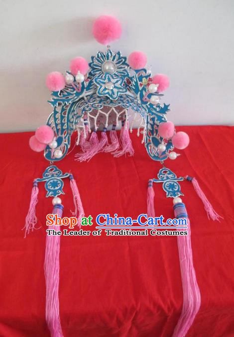 Traditional Chinese Beijing Opera Palace Lady Phoenix Coronet Peking Opera Actress Headwear