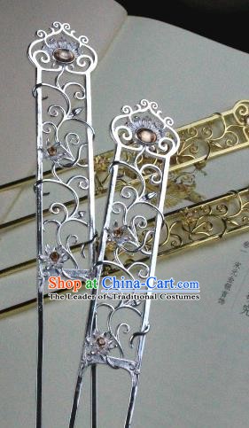 Chinese Handmade Classical Hair Accessories Hairpin Crystal Hair Stick Hanfu Hairpins for Women