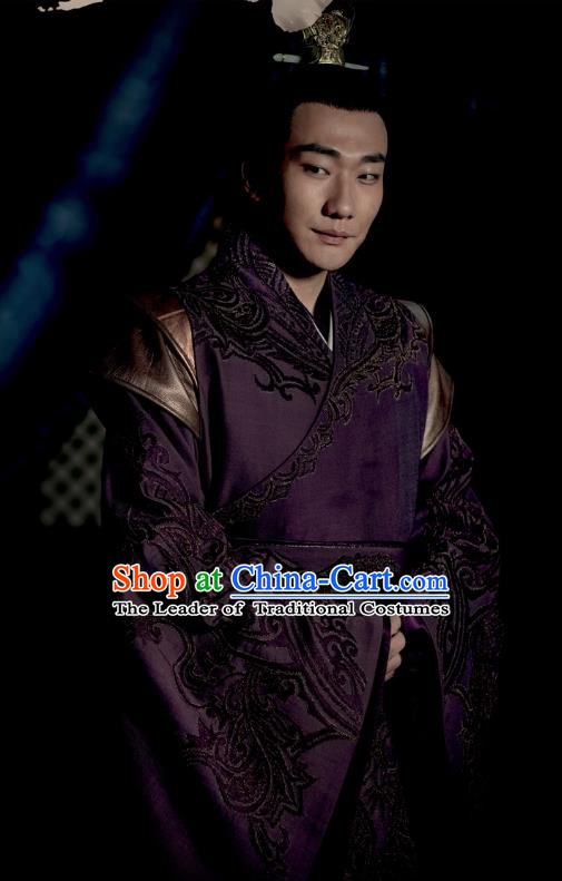 Nirvana in Fire Chinese Ancient Liang State Royal Highness Xiao Yuanqi Replica Costume for Men