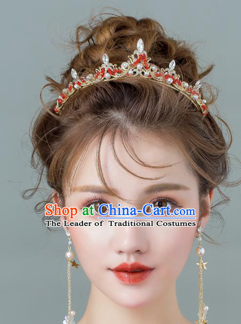 Baroque Bride Classical Hair Accessories Princess Royal Crown Wedding Imperial Crown for Women