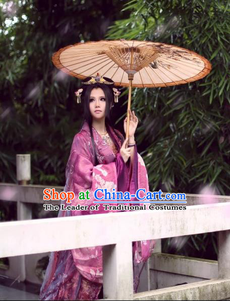 Chinese Ancient Palace Lady Hanfu Han Dynasty Imperial Concubine Queen Embroidered Historical Costumes for Women