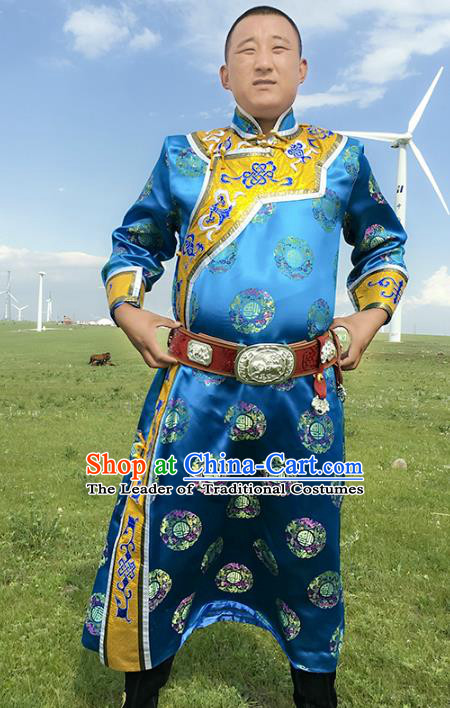 Traditional Chinese Mongol Nationality Dancing Costume Mongols Female Folk Dance Headwear Mongolian Minority Embroidery Costume