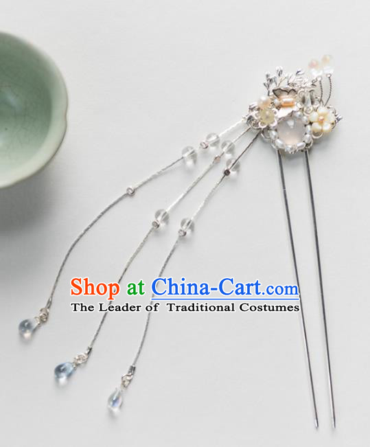 Chinese Ancient Handmade Hair Accessories Hanfu Hairpins Headwear for Women