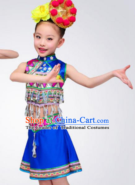 Traditional Chinese Yangge Fan Dance Folk Dance Ethnic Costume Classical Yangko Chorus Modern Dance Dress Halloween Clothing and Shoes