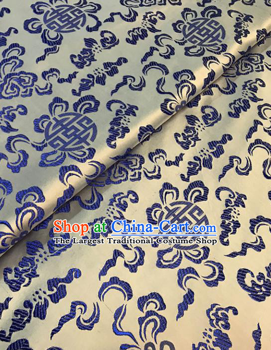 Asian Chinese Traditional Royal Pattern Golden Brocade Fabric Silk Fabric Chinese Fabric Material