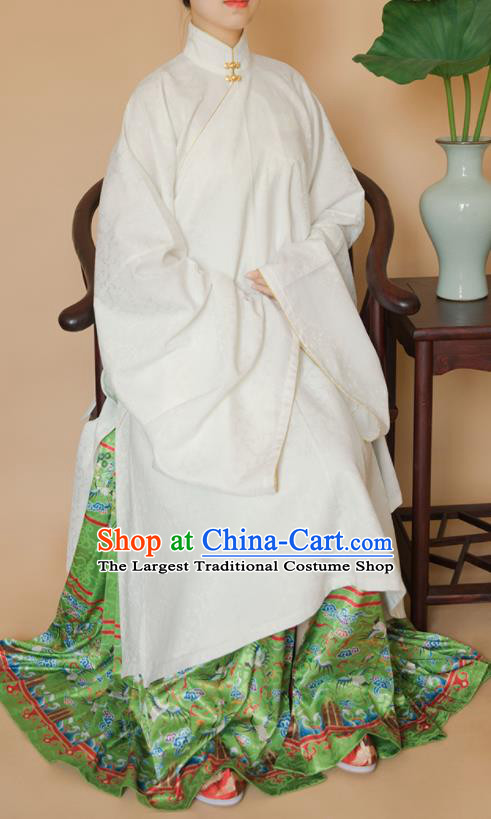 Top Grade Chinese Ancient Ming Dynasty Palace Lady Hanfu Dress for Women