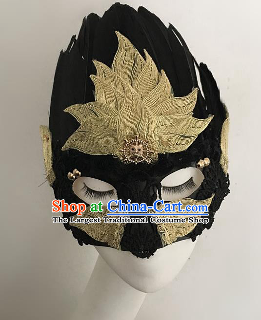 Top Halloween Stage Show Accessories Mask Brazilian Carnival Catwalks Face Masks