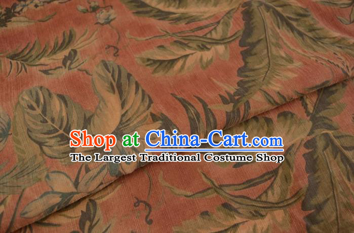 Asian Chinese Traditional Pattern Silk Design Brocade Fabric Chinese Gambiered Guangdong Gauze Material