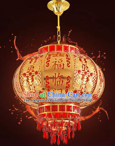 Traditional Chinese Handmade Lantern Red Hanging Lantern Asian Palace Ceiling Lanterns Ancient Lantern