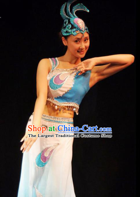 Traditional Chinese Fan Dance Costumes Folk Dance Yangko Dance Stage Show Dress for Women