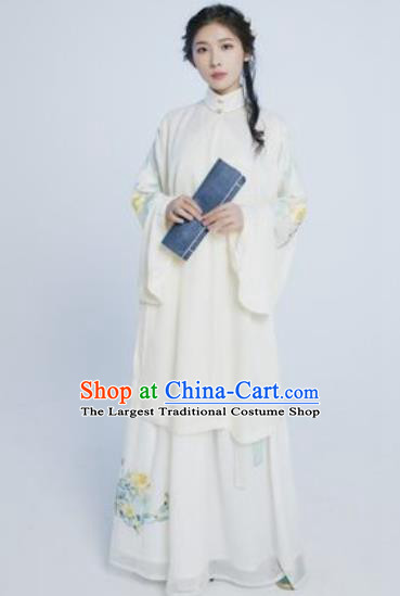 Asian Chinese Ming Dynasty Imperial Concubine Hanfu Dress Traditional Ancient Palace Countess Costumes for Women