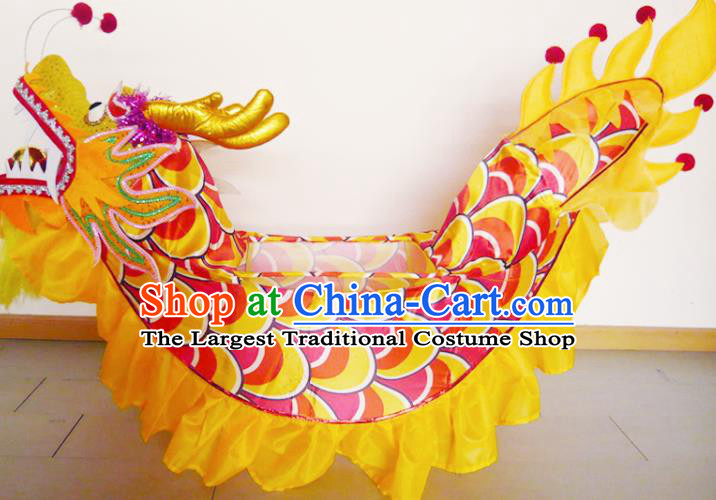 Chinese New Year Folk Dance Dragon Boat Traditional Dance Prop for Kids