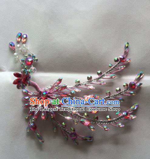 Chinese Beijing Opera Nobility Lady Phoenix Hairpins Traditional Peking Opera Diva Hair Accessories for Women