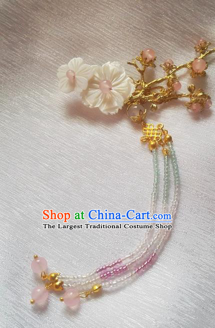 Traditional Chinese Classical Plum Hair Claw Hairpins Ancient Princess Hanfu Hair Accessories for Women
