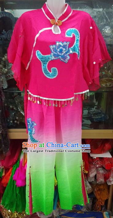 Chinese Traditional Beijing Opera Costume Peking Opera Folk Dance Clothing for Adults