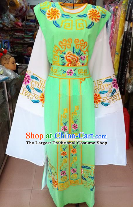 Chinese Traditional Beijing Opera Niche Costume Peking Opera Scholar Green Robe for Adults