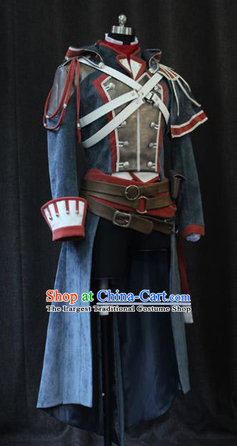 Top Grade Cosplay Assassin Costume Halloween Swordsman Clothing for Men