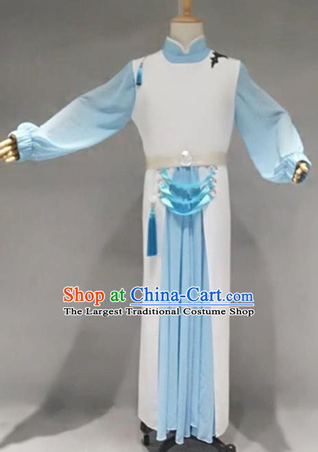 Traditional Chinese Classical Dance Costume China Ancient Swordsman Clothing for Men