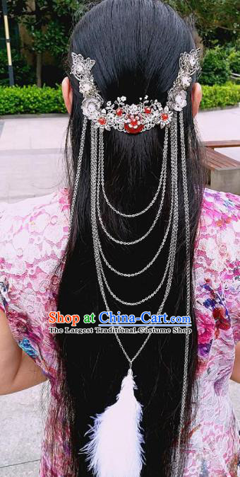 Chinese Ancient Princess Hair Accessories Traditional Hanfu Hair Clasp Hairpins for Women
