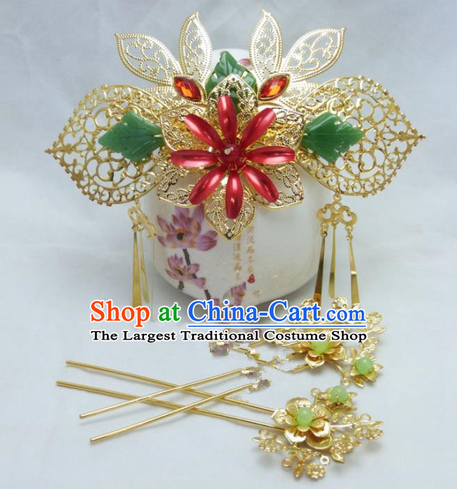 Chinese Ancient Hair Accessories Traditional Palace Hairpins for Women
