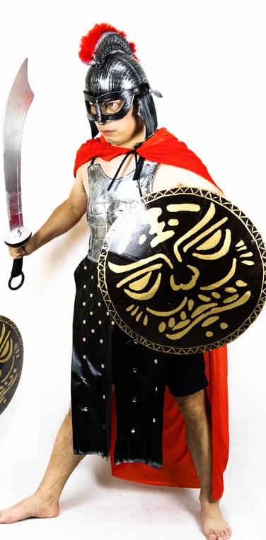 Traditional Roman Warrior Costume Ancient Rome Tunics Clothing for Men
