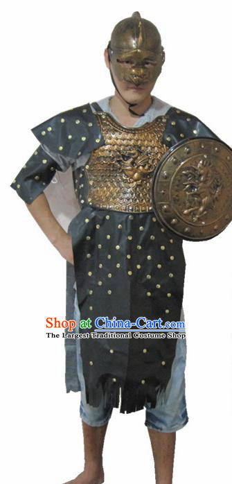 Traditional Roman Costume Ancient Rome Warrior Clothing for Men