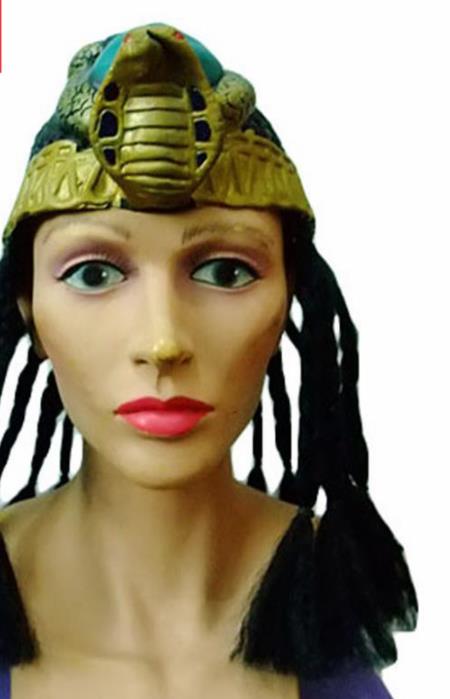 Traditional Egyptian Hair Accessories Ancient Egypt Queen Golden Hair Crown for Women
