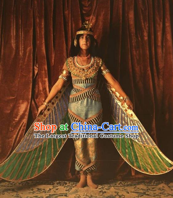 Traditional Egypt Priestess Costume Ancient Egypt Goddess Dress for Women