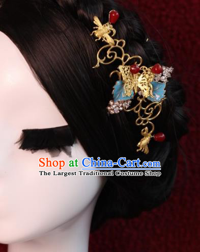 Chinese Ancient Palace Hair Stick Hairpins Traditional Hair Accessories Headdress for Women