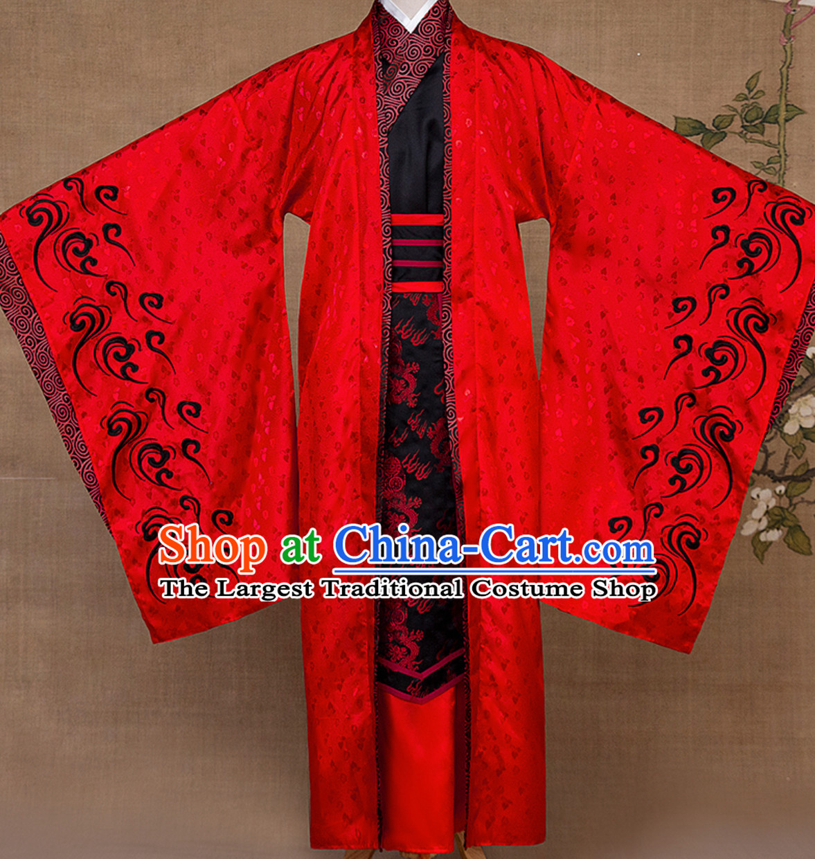 Ancient Chinese Emperor Royal Dress Complete Set