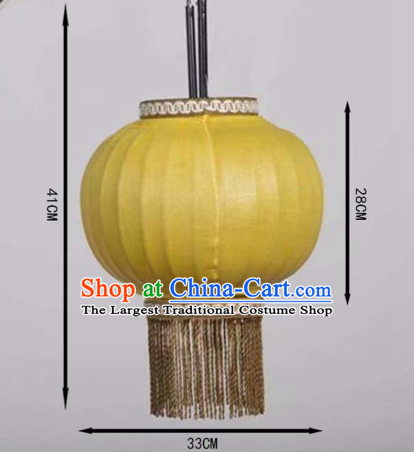 14 Inch Chinese Traditional Handmade Lantern Bamboo Weaving Palace Lanterns